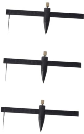 Operitacx 3pezzi Pottery Compass Circle Cutter Strumento di Misura Ceramica per Progetti Artistici e Modelli Utensile per Disegno Circolare Argilla Facile da Usare e Pulire