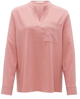 OPUS Blusa de manga larga para mujer | Túnica Fanell regular de franela suave, Mellow Rose., 42