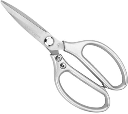 Cabilock 1stück Edelstahl Küchenschere Multifunktionale Heavy Duty Schere Für Geflügel Und Gemüse Ergonomischer Griff Rutschfest Spülmaschinengeeignet Für Bbq Und Kochen Langlebig