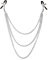 Adjustable Nipple Clamps with Chain Necklace - 1Pcs Nipple Toys Nipple Clasp for Women and Men,Adjustable Pressure Breast Clamps Couple Flirting BDSM Toys Nipple Jewelry Non Piercing Nipple Clips