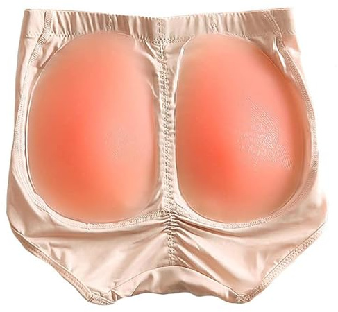 Culotte française 300 g en silicone rembourré sans couture pour femme