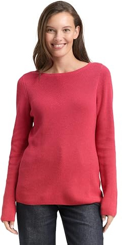 TOM TAILOR Pull pour Femme, 39065 - Rose mélangé, L