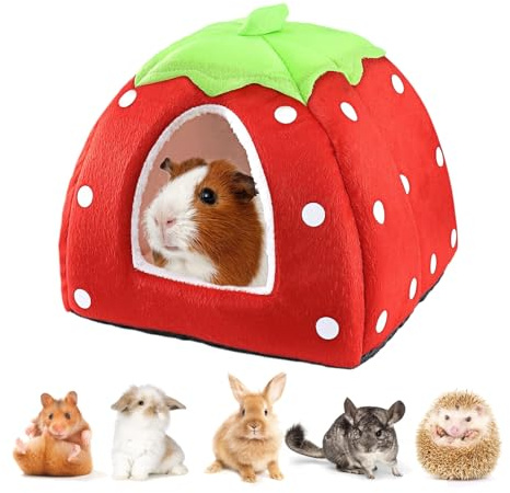 Meerschweinchen Kuschelhöhle, Weiches Haustierbett, Waschbar Meerschweinchen Zubehoer, Gemütliche Haustierhütte Für Kleine Tiere Wie Kaninchen, Drachenkatzen
