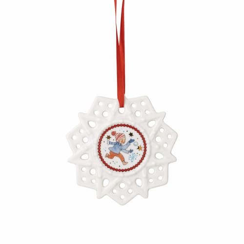 Hutschenreuther Weihnachten Sammelkollektion 2025 Weihnachtsspiele Schmuckstern Junge Ø 7,5 cm