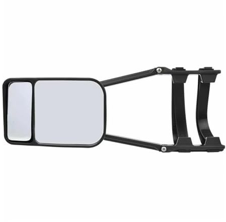 1/2 Pezzi Specchio Traino Universale Specchio Traino Specchietto Per Roulotte Specchietto Retrovisore Per Auto Specchietto Cieco Convesso Ampio Angelo Estensione Trasporto(2pcs)