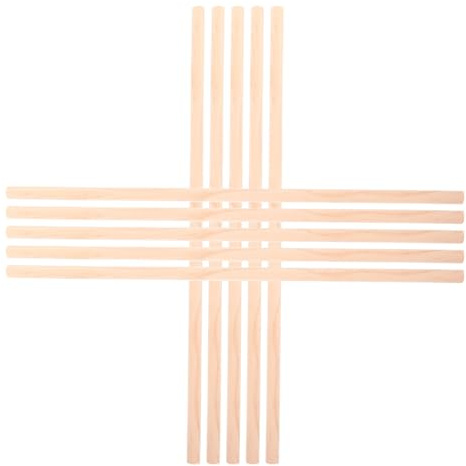 HOODANCOS 10 Tutores para Plantas Y Flores Ideales para Tomates Y Otros Árboles De Jardín Soporte Color Beige
