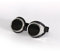 Schraubringbrille mit Schlauchgummipolster 50mm Glasdurchmesser, Gläser klar oder grün getönt DIN 4-6 - Schutzbrille, Schweißschutzbrille, Ausführung:DIN 4