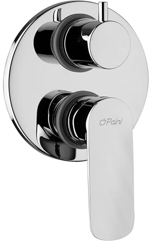 Mitigeur douche Paini Nove encastrable avec déviateur rotatif 2 sorties