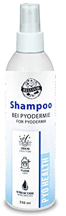 Bellfor Pyo-Health Hundeshampoo – 250 ml – Natürliche Pflege bei Juckreiz & Schuppen – Mit Glycerin & Kokosöl – Ideal für Hunde mit Empfindlicher Haut