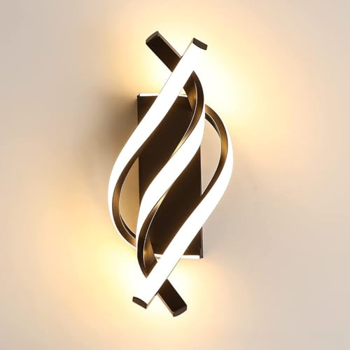 Comely Applique Murale Intérieure LED, 22W 2500LM Simplicité Lampe Murale LED, Luminaire Applique Murale Interieur pour Chambre, Couloir, Salon, Bureau, Salle à Manger