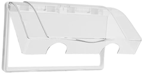 Sharplace 2-fach wasserdichte Steckdosenabdeckung, Wandschalter-Panel-Abdeckung, wetterfeste Klappabdeckung, Steckdosenabdeckung für Lager, Badezimmer,
