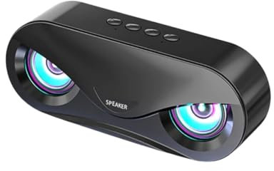 Enceinte Bluetooth caméra Espion Ultra HD 4K WiFi avec LED