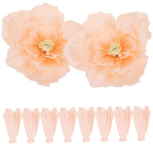 ABOOFAN 20 cm Künstliche Papierblumen 10 Stück Wanddekoration Für Partys Hochzeiten Papierblumenschmuck Blumengirlande Für Heimfestivals Und Geburtstagsdekorationen