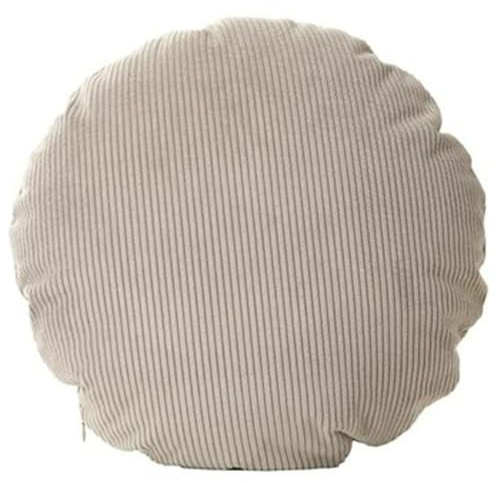 SWJ-swjssb Kissenbezug Rund 45x45 50x50 60x60 Chenille Sofa Kissenbezüge Runder, Zierkissenbezug Dekokissen Sofakissen Kissenhülle Dekorative Weiche Zierkissenbezüge Kissen Bezug(Beige,50 cm (1pc))