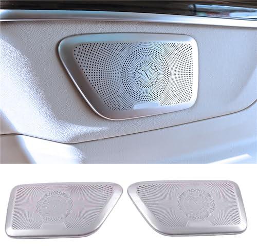 WuYyyyy Auto dekorativen Rahmen Für Mercedes-Benz V260 W447 Vito,Auto Lautsprecher Lautsprecher Horn Dekoration Abdeckung Verkleidung Aufkleber Interieur.