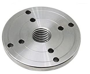 Drehbank-Futter， TASP 2'' 3'' 4'' 6'' Drechselbank-Planscheibe for M33 X 3,5 Gewinde-Holzbearbeitungsmaschinen-Flansch-Planscheibe(75mm 1Inchx8TPI)