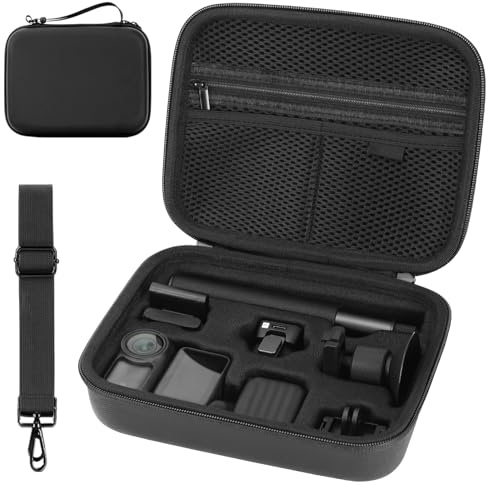 Puasok Tragetasche Tasche für DJI Osmo Nano, für DJI Osmo Nano Standard Combo Vlogging Action KameraZubehör Reise Schutztasche, für KameraZubehör Schutz