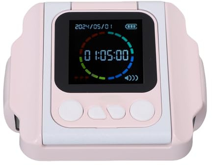 Luocute Verrouillage de Téléphone Portable, Minuterie de Contrôle Automatique Portable, Verrouillage de Téléphone Portable pour étudiants étudiant et Préparation aux Examens avec (Pink)