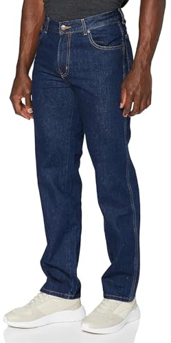 Wrangler Texas Stretch W121XU13M Herren Jeanshosen/Lang, Karotte (Tapered)