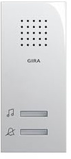 Gira 120003 Gong AP System 55 reinweiß glänzend