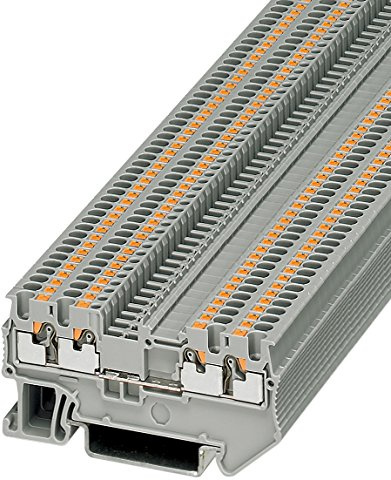 Phoenix Contact Borne traversante Pt 1,5/Quattro [Lot de 50 3208197]