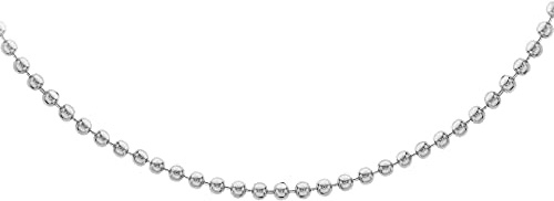 Tuscany Silver Damen Kugelkette Sterling Silber 56cm/22zoll