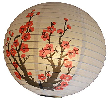 AAF Nommel®, 270, Lampion 1 Stk. Papier weiss japanisch rund Durchmesser 40cm