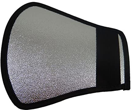 vhbw Soft Box Flash Diffuser compatible with Canon Speedlite 430EX I+II, 540EZ Flash, Camera - plastic Black Silver, 18.5 x 20.3 cm