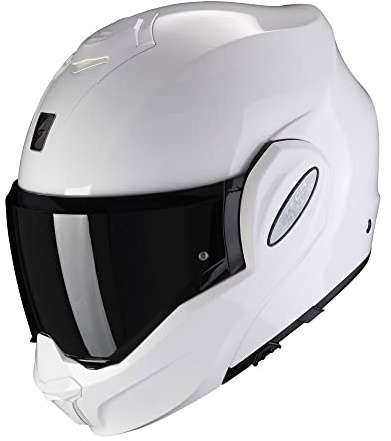 Scorpion Herren EXO-TECH SOLID White M Motorcycle Helmets
