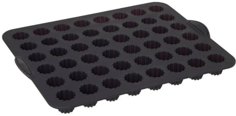 5five - form 48 cannelés silikon silitop schwarz grün