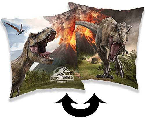 Kudde barnkudde dekorativ kudde 40 x 40 cm Jurassic World
