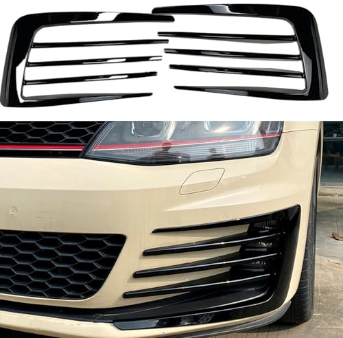 IDENUONA Vorderseite Nebelscheinwerfer Blende Abdeckung Für VW Golf 7 GTI 2013-2016 2014