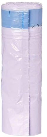BigBuy Home Bolsas de Basura Perfumado Autocierre Lila Polietileno 24 Unidades 10 L