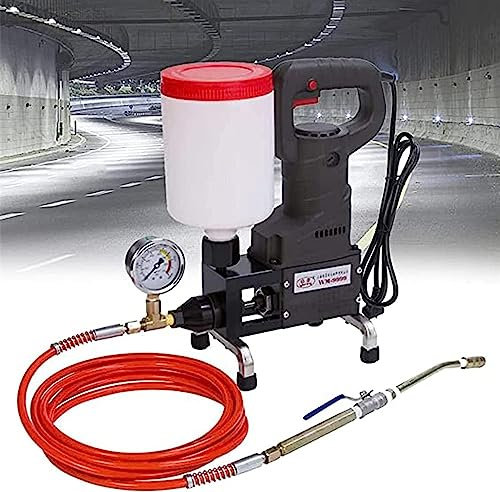 Máquina de lechada eléctrica, Pistolas de calafateo, máquina de lechada, Herramienta de lechada de llenado de Cemento portátil, máquina de lechada de Piso, para Grietas de concreto