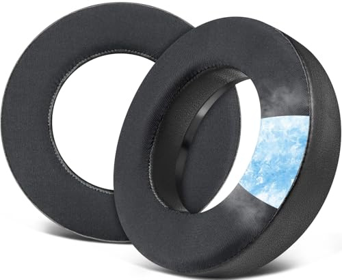 SOULWIT Ersatz Ohrpolster für Beyerdynamic DT700 Prox (DT 700 Pro X) / DT900 Prox (DT 900 Pro X) Kopfhörer, Polster mit atmungsaktivem Ice-Silk-Stoff, Hochdichter Schaumstoff
