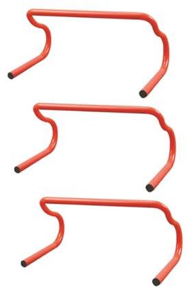 Happyyami 3stücke Teiliges Set Speed Training Hürden Höhenverstellbare Agility Hürden Für Fußball Basketball Football Tragbare Trainingsgeräte Einfach Aufzubauen Transportieren