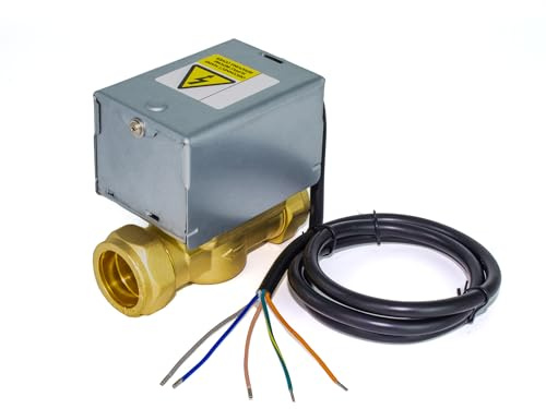 Kudos-Trading Valvola di zona motorizzata Powerhead a 2 porte o 3 porte, 22 mm o 28 mm, ricambio per V4043H1056 V4043H1106 V4043H1007 V4043H1080 V4043C1156 (valvola di zona a 2 porte da 28 mm)