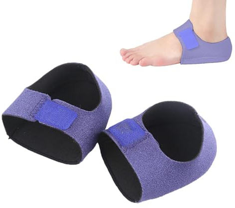 Protezione del tallone per piedi – Protezione del tallone | Copri tallone | contro il dolore al tallone, tacchi asciutti e screpolati | in gel per uomini e donne