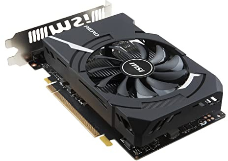MSI GTX 1050 TI Aero ITX 4G OCV1 Carte Graphique Nvidia GeForce GTX PCI Express