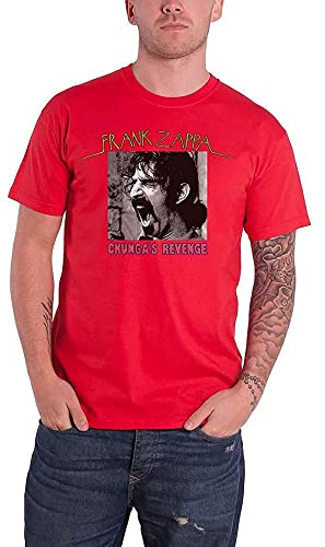 Frank Zappa ZAPTS03MR04 T-Shirt, Red, X-Large