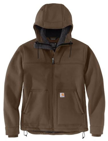 Carhartt Super Dux Relaxed Fit Sherpa Lined Active Jac, Giacca Active Uomo, Coffee, M