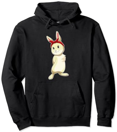 Hase Haarschleife Pullover Hoodie