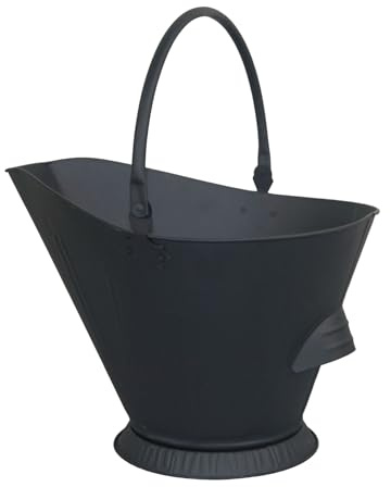 Valo Pellet Träger (für Holz, Maße Oben 42,5x31,6 / Unten 22,5xH30 cm, Holzkorb, Pelletkorb, Kamin) VK000507