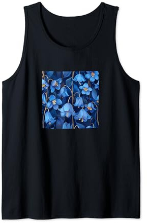 Motif floral jacinthe des bois Débardeur