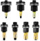 7 pezzi Rivettatrici Manuali di Teste Set, Rivettatrice per Inserti Filettati, Mandrino Punte Trapano Metallo per Rivettatrice, Strumento per Rivetti per M3, M4, M5, M6, M8, M10, M12