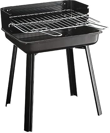 Hja Boutiques UK Grils Portables Four braisé Domestique, Barbecue électrique d'intérieur sans fumée, avec Couvercle Barbecue en Acier Inoxydable pour Bateau de Camping Barbecue de Camping
