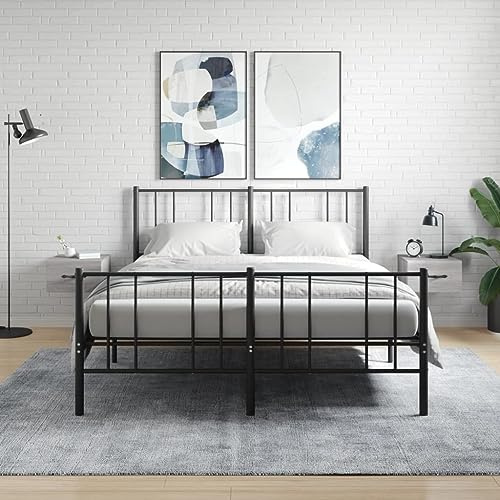 QZZCED Table de chevet flottante en bois contreplaqué avec grand rangement, étagère auxiliaire pour décoration murale, surface lisse et résistante à l'humidité, montage facile