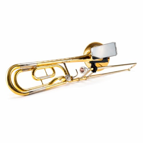 3DTONE Atril de Trombón para Móvil - Soporte ebook para trombón - Ideal para Partituras Digitales - Clip para Instrumento de Viento