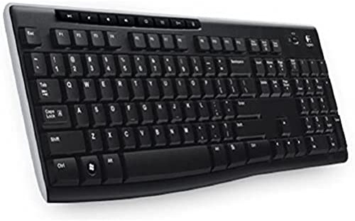 Logitech Wireless Keyboard K270 Radio Transfer, PC/Mac, Keyboard