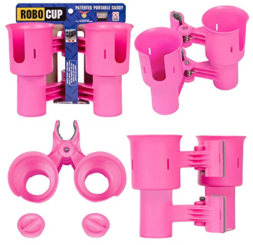 RoboCup 12 Colors, Best Cup Holder for Drinks, Fishing Rod/Pole, Boat, Beach Chair, Golf Cart, Wheelchair, Walker, IV, Drum Sticks, Microphone Stand